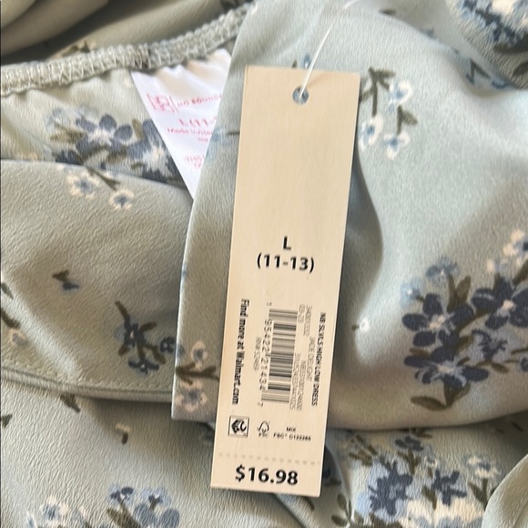 No Boundaries Green Floral Dress - Picture 7 of 11